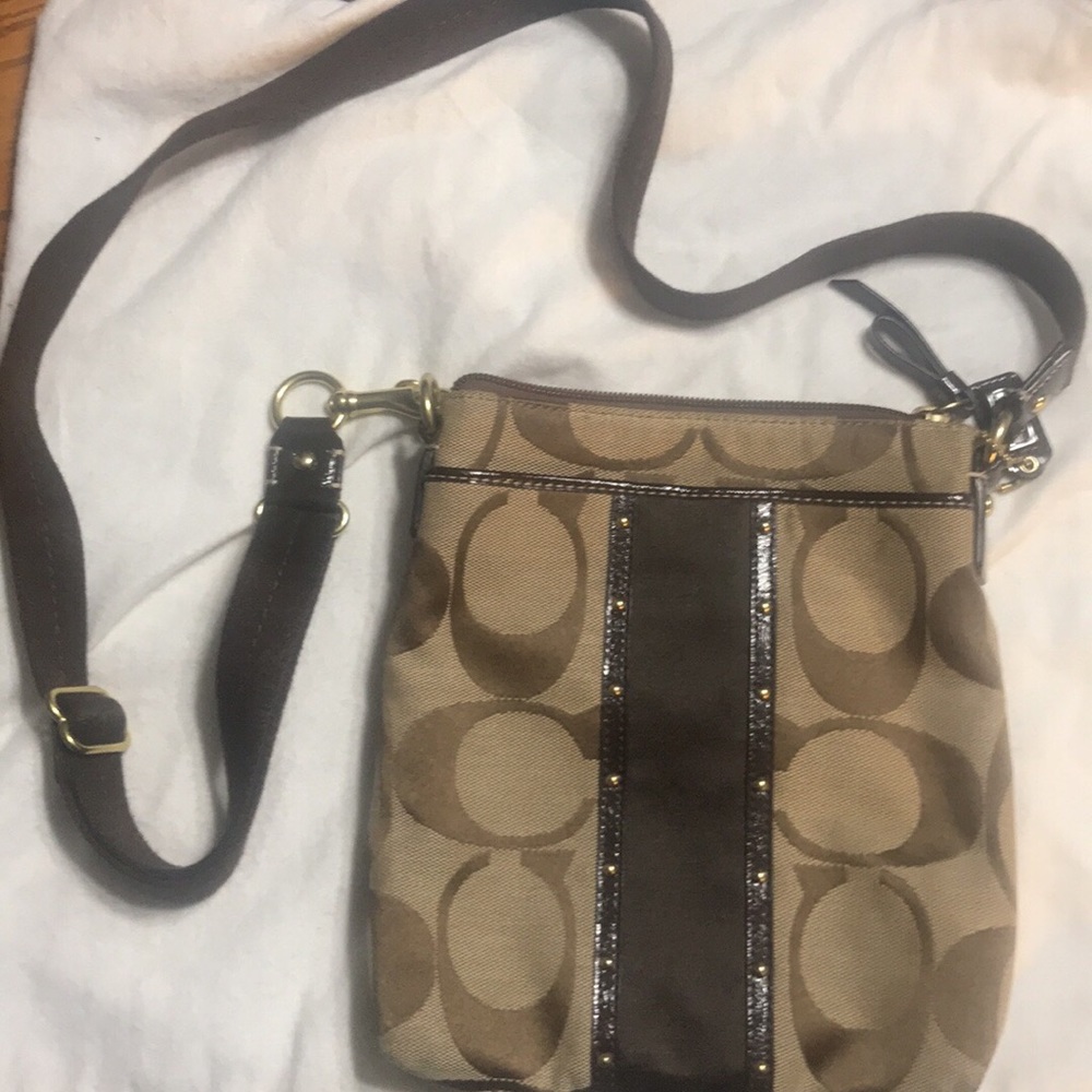 Coach cross body bag